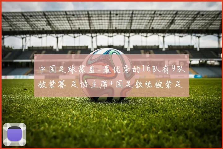 中国足球蒙羞_最优秀的16队有9队被禁赛 足协主席+国足教练被禁足