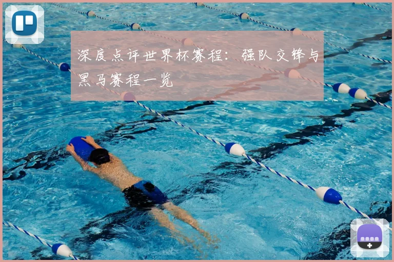 深度点评世界杯赛程:强队交锋与黑马赛程一览